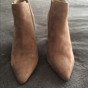 BCBG Tan Booties